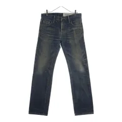 NEIGHBORHOOD (ネイバーフッド) WASHED NARROW ウォッシュ加工 デニムストレートパンツ インディゴ 151DCNH-PTM12のサムネイル