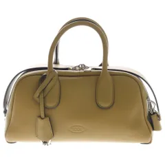 TOD'S (トッズ) ダルセナ ハンドバック 2way ショルダーバック ミニボストン カーフレザー ブラウンのサムネイル