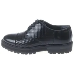 Onitsuka Tiger (オニツカタイガー) DERBY DRESS SHOES ダービー ドレスシューズ 革靴 ブラック US6.5/25cm 1181A422のサムネイル