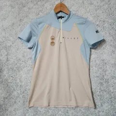 436B 90 ミレー レディース 半袖 ハーフジップ Tシャツのサムネイル