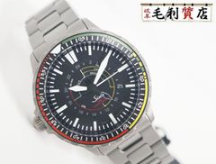 ジン Sinn 857.EZM-7M ステンレス テギメント加工 ブラック 43.0mm