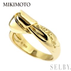 MIKIMOTO パール K18YG リング9号 ミキモト デザインリング - メルカリ