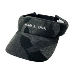 MARK&LONA マークアンドロナ サンバイザー フリーサイズ グレー - メルカリ