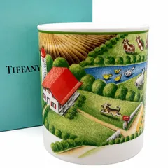 【希少】ヴィンテージ Tiffany & Co ティファニー 貯金箱 マネーバンク ファインボーンチャイナ 2000年 Fine Bone China FARM BANK 高級 磁器 動物 アニマル 牧場 大容量 ブランド 箱付き 置物 インテリア【送料無料】のサムネイル
