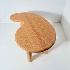 廃番 ヴィンテージ Ikea PS Karljohan無垢材 サイドテーブル② - メルカリ