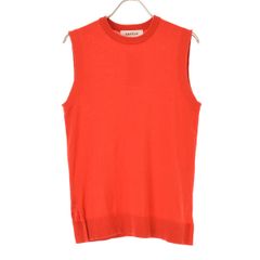 【ENFOLD】300BS670-2130 シルクコットンタンクトップノースリーブニット