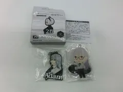 【TAKA141-28】△人気アニメ「NieR:Automata Ver1.1a」キャラクターグッズ くじ C賞&F賞 ラバーストラップ&アクリルマスコット2点セット アダムのサムネイル