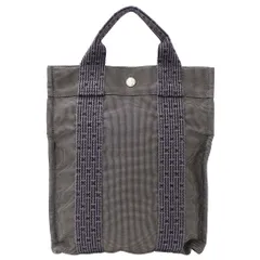 エルメス HERMES バッグ レディース ブランド エールライン アドPM リュック キャンバス グレー バックパック おしゃれ 通勤 おでかけ 普段使い 【中古】のサムネイル