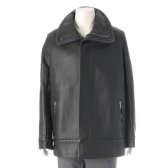 リックオウエンス 03W 03FW レザー TRUCKER  ライダースジャケット アウター ブラック Ｍ【中古】のサムネイル