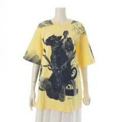ジバンシー 25SS HUBERT OBJECTS コットン 半袖Ｔシャツ トップス イエロー M【中古】のサムネイル