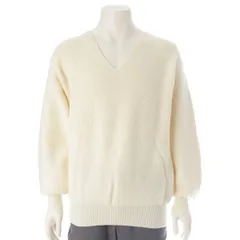 コムデギャルソンオムプリュス AD1990 90AW ウール 大人の不良 2WAY タートル Vネック セーター セット ニット トップス PN-050080 ホワイト F【中古】のサムネイル