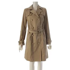 バレンシアガ 2008 二コラ期 RESORT BY nicolas ghesquière ダブルブレスト クルミボタン ロングコート アウター 213535 ベージュ 36【中古】のサムネイル