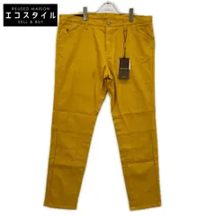 GUCCI　グッチ　343921 XD071 イエロー riding ボタンフライ パンツ　52のサムネイル