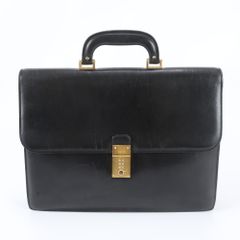 BALLY 本革 ダイヤルロック ブリーフケース スリム A4 濃茶 3304