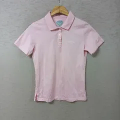 B7-22/Callaway キャロウェイ ピンク 半袖 カラーTシャツ レディースのサムネイル