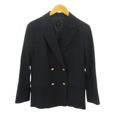 スピック&スパン Spick&Span 美品 ダブルブレスト テーラードジャケット 総裏 ダブル 金釦 紺 ネイビー 23-010-200-8090-3-0 0718のサムネイル