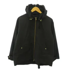 シップス SHIPS 美品 リモンタ生地 LIMONTA ストレッチマウンテンパーカー ナイロン O 黒 ブラック 314-01-1262 0718のサムネイル