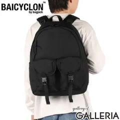 バイシクロン バイ バッグジャック リュック 大きめ BAICYCLON by bagjack おしゃれ カジュアル 軽い 軽量 PC収納 バックパック 撥水 B4 28L NEXT CORE LINE BACK PACK NCL-03 BLACKのサムネイル
