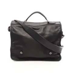 クロムハーツ CHROME HEARTS ショルダーバッグ クロスボール ガンスリンガー ダガージップ 2WAY レザー ガンスリンガー ショルダーバッグ メンズ Used Bのサムネイル