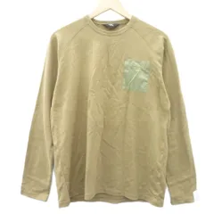 シーケーカルバンクライン ck Calvin Klein Tシャツ カットソー L 茶色 ブラウン 無地 ラウンドネック 長袖 /HO44 ■GY70のサムネイル