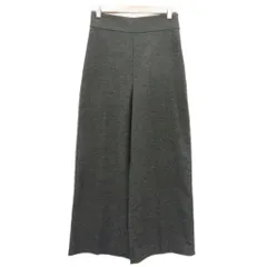 ザラ ZARA ワイドパンツ ロング丈 XS チャコールグレー /SY69 ■GY70のサムネイル