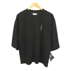 シャリーフ SHAREEF Tシャツ カットソー 黒 ブラック ラウンドネック 刺繍 半袖 トップス /YU ■GY70のサムネイル