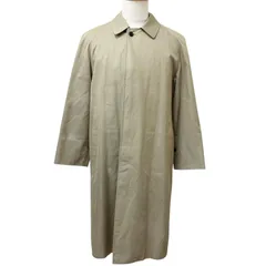 美品□BURBERRY LONDON バーバリーロンドン 裏ノバチェック柄 ライナー付き ステンカラーコート ベージュ 90-165-4 日本製 正規品 メンズのサムネイル