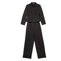 Paul Smith ポール・スミス セットアップ スーツセットアップ ストライプ柄 パンツ ウール混 ブラウン×ホワイト 40【M】 レディース 【中古】のサムネイル