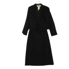 LANVIN ランバン セットアップ ヴィンテージ スカート ショールカラー フランス製 ブラック 44【XL】 レディース 【中古】のサムネイル