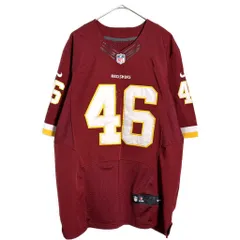 NIKE ナイキ NFL ワシントン・レッドスキンズ フットボールシャツ ユニフォーム プロチーム スポーツ (メンズ 44)中古 古着 Y6276のサムネイル