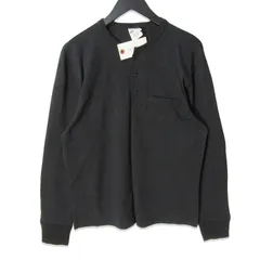 美品 GLADHAND グラッドハンド ヘンリーネック長袖ポケットTシャツ GLADHAND-26 STANDARD HENRY POCKET L/S ブラック 黒 L 27114344のサムネイル