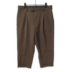 WACKO MARIA ワコマリア トラウザーズ クロップドパンツ 日本製 ブラウン L 27114371のサムネイル
