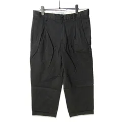 WACKO MARIA ワコマリア チノトラウザーズ クロップドパンツ コットン 日本製 ブラック 黒 L 27114374のサムネイル