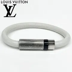 【中古】LOUIS VUITTON/ルイヴィトン ブレスレット  ホワイト レディース メンズ シルバー金具のサムネイル