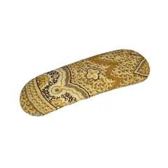 ETRO(エトロ) バレッタ美品  - コットン ベージュ×オレンジ ペイズリー柄のサムネイル