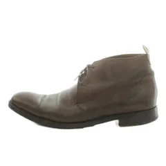 グレンソン GRENSON チャッカブーツ レザー 8.5 26.5-27.0cm 茶 ブラウン 5017-203 /MIのサムネイル