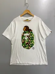 【現状渡し品】 A BATHING APE アベイシングエイプ MILO PRINT TEE マイロ プリント Tシャツ 【142-260721-zi-25-min】のサムネイル