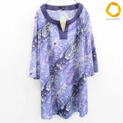 タルボット Talbots チュニック トップス 半袖 総柄 レディース [a943471]のサムネイル