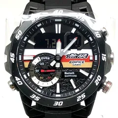 CASIO カシオ EDIFICE 「無限」50周年記念コラボレーションモデル ECB-40MU-1AJR ブラック モバイルリンク タグ付き 限定のサムネイル