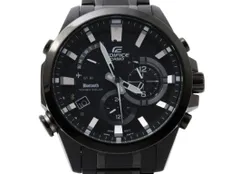 CASIO カシオ 時計 EDIFICE エディフィス  EQB510 ブラック ステンレススチール メンズ アナログ 美品のサムネイル
