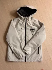 ナイキ STUSSY ステューシー ウインドブレーカー ジャケット ベージュのサムネイル