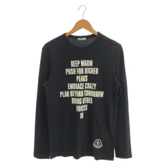 【中古】MONCLER ロゴ ロンT XS ブラック モンクレール[10]のサムネイル