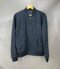 ★ POLO RALPH LAUREN ポロ ラルフローレン ナイロンジャケット MA-1 0200011847 サイズS ネイビー 通年のサムネイル