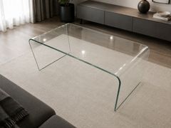 美品】モーダエンカーサ ガラスセンターテーブル - メルカリ