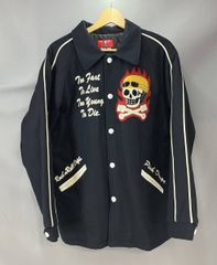 GANGSTERVILLE スカル刺繍 ジャケット サイズS - メルカリ