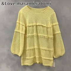 &Love masami satomi アンドラブマサミサトミ カットソーのサムネイル