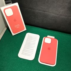 Apple iPhone17e 純正シリコ－ンケースブライトグアバ - メルカリ