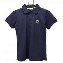 超美品】パーリーゲイツ×PEANUTS 半袖ポロシャツ 白×ネイビー