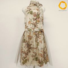 anc エトロ ETRO ブルゾン 44 白 マルチ ジャケット 花柄 ペイズリー柄