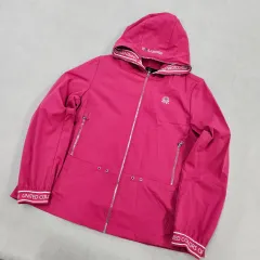 L (100) BENETTON ベネトン レディース フード ウィンドブレーカー ジャケット 0722Yのサムネイル